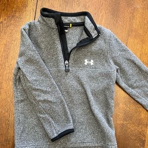 Toddler Boys Under Armour Half Zip Sweatshirt